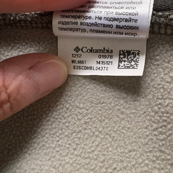 Columbia Omni-Wind Block Olive Lime Hooded Jacket Women’s L Softshell EUC - Picture 12 of 16